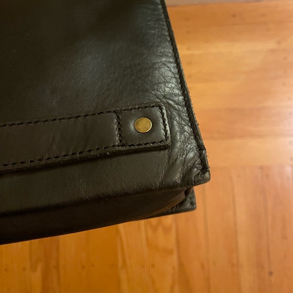 Black Leather Madewell Morgan Crossbody/clutch - Picture 5 of 6